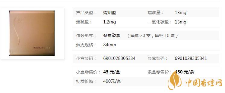 蘇煙軟金砂xs多少錢一包價(jià)格？蘇煙軟金砂XS價(jià)格及參數(shù)一覽