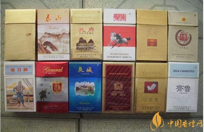 山東人喜歡抽什么煙，山東香煙價(jià)格表和圖片