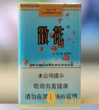 老牌卷煙散花軟藍(lán)一款河南非常親民的口糧香煙！